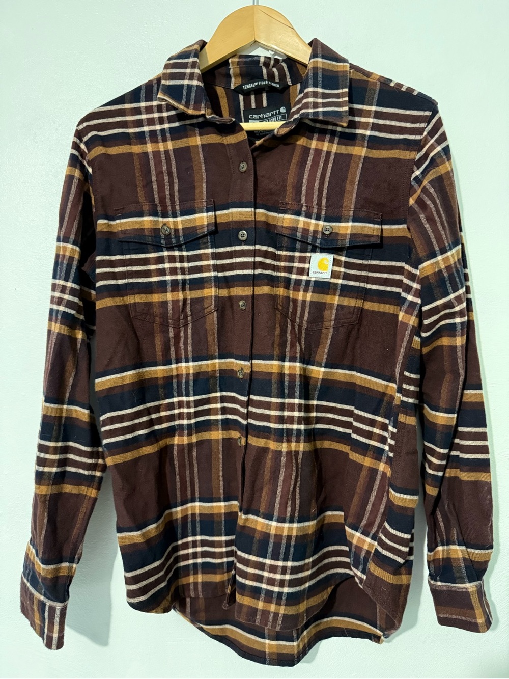 Carhartt Relaxed Fit Tencel Fiber Series long sleeve shirt